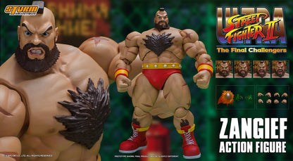 Storm Toys 1/12 ZANGIEF Street Fighter II Full Set 6&#39;&#39; Action Figure In Stock For Fans Collection