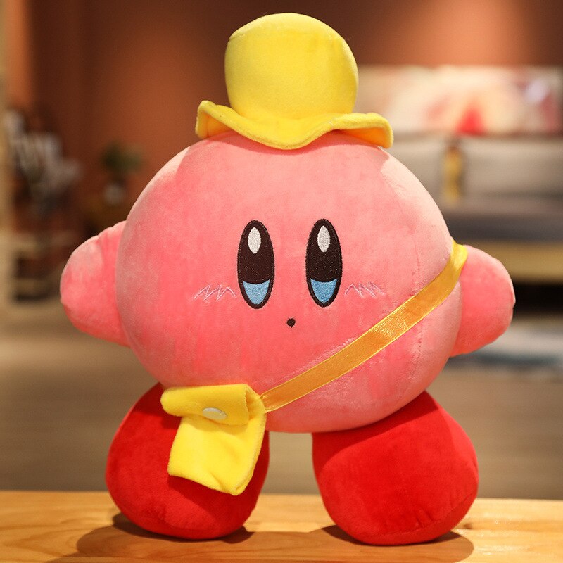 Star Kirby Doll Plush Stuffed Toys Love Chef Strawberry Pillow Pendant Children&#39;s Birthday Christmas Gift