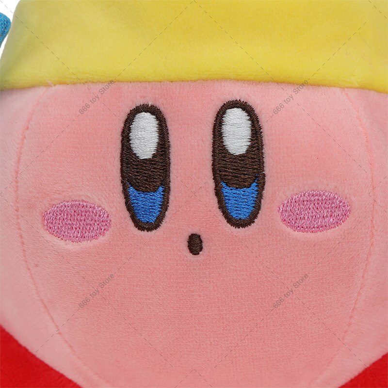 Kawaii Anime Star Kirby Sword Kirby Stuffed Peluche Plush High Quality Cartoon Toys Great Christmas Birthday Gift For Children