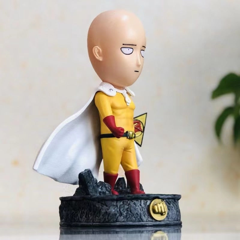 One Punch Man Anime Figure Saitama Version Q Buy Vegetables Interest  Action Figure Collection Model Dolls Toys Free Shipping