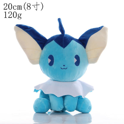 Pokemon Eevee Evolution Peluche Plush Toy Flareon Vaporeon Espeon Umbreon Leafeon Sylveon Pikachu Stuffed Doll Kid Xmas Gift