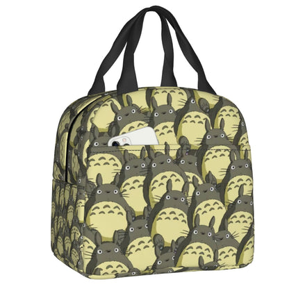 My Neighbor Totoro Lunch Bag Cooler Thermal Insulated Studio Ghibli Anime Hayao Miyazaki Lunch Box for Women Children School