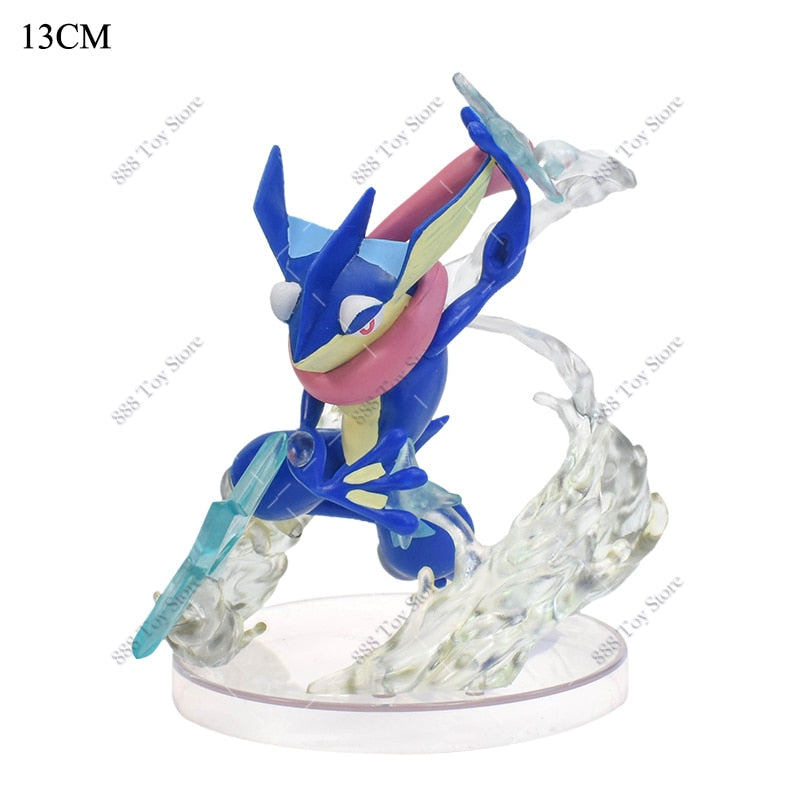 Anime Pokemon Figure Charizard Squirtle Bulbasaur Vulpix Scenes Special Effects Version Figurine Toys PVC Model Collection Dolls