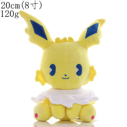 Pokemon Eevee Evolution Peluche Plush Toy Flareon Vaporeon Espeon Umbreon Leafeon Sylveon Pikachu Stuffed Doll Kid Xmas Gift