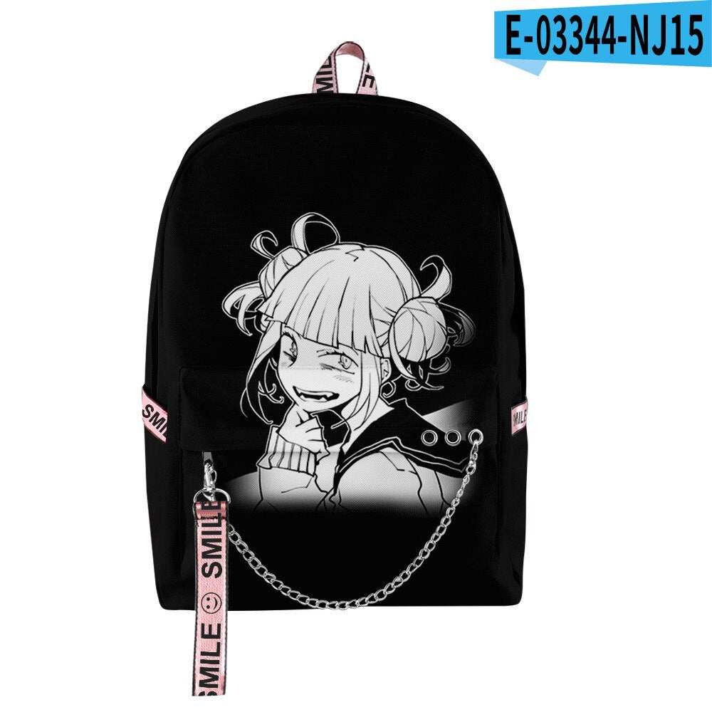 Fashion Novelty My Hero Academia Student School Bags Unisex 3D Print Oxford Waterproof Notebook multifunction Travel Backpacks