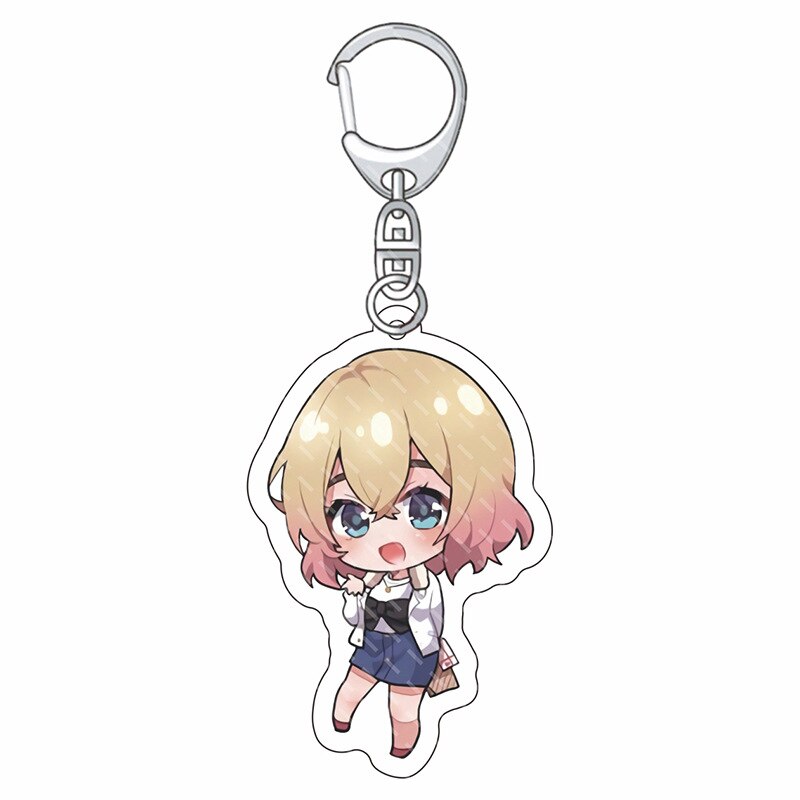 Anime Rent A Girlfriend Kanojo Okarishimasu Charm Keychain Ichinose Chizuru Asami Nanami Sakurasawa Sumi Sarashina Ruka Keyring