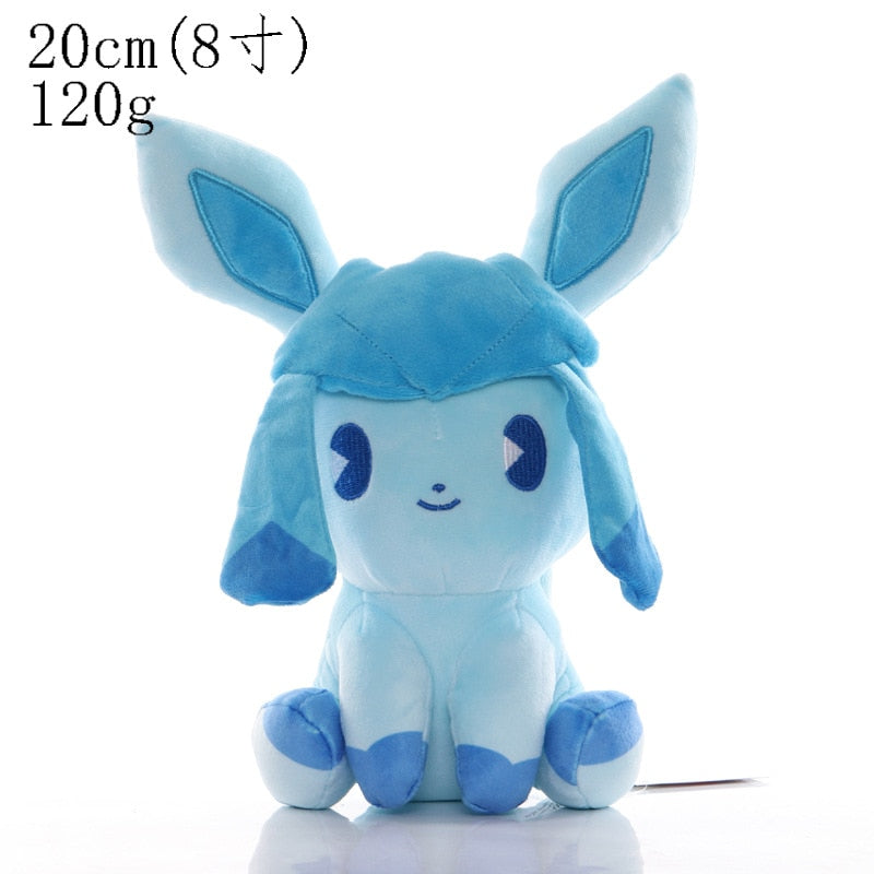 Pokemon Eevee Evolution Peluche Plush Toy Flareon Vaporeon Espeon Umbreon Leafeon Sylveon Pikachu Stuffed Doll Kid Xmas Gift