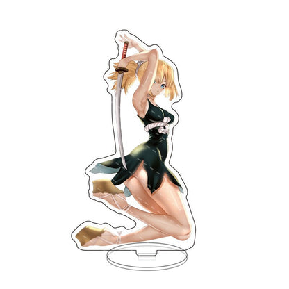 Anime Game Dr. Stone Acrylic Stand Action Figure Toy Ishigami Senkuu PVC Desktop Stand Model Toys Gift Cosply Beauty Collection