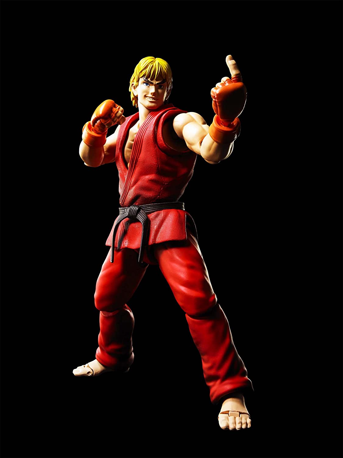 TAMASHII NATIONS Bandai S.H.Figuarts Ken Masters Street Fighter Action Figure, Model Collectible Toys Halloween Gift