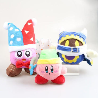 Kawaii Star Kirby Plush Doll Cartoon Anime Kirby Meta Knight Plush Toys Soft Stuffed Cute Magolor Doll Birthday Gift For Kids