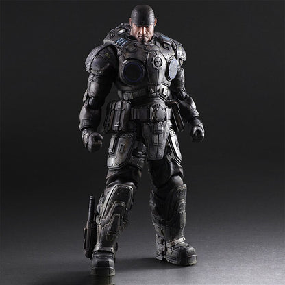 Play Arts Marcus Fenix Action Figure PA  Gears of War Figure Collection Doll Movable Model PVC Toys Birthday Gift