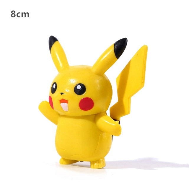 6-10cm Pokemon figures toys Gengar Gastly Arceus Pikachu Charizard Figure Model Pokemon PVC Toy Birthday Gift For Kids