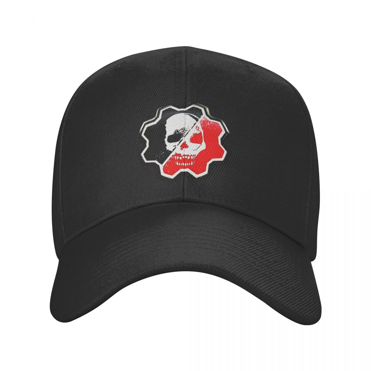 Cool Classic Gears of War Skeleton Skull Trucker Hat Women Men Custom Adjustable Unisex Baseball Cap Hip Hop