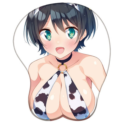 Rent A Girlfriend 3D Silicone Mousepad Ichinose Chizuru Ruka Sumi Nanami 3D Wristband Mouse Pad Anime 3D Wrist Rest MouseMat