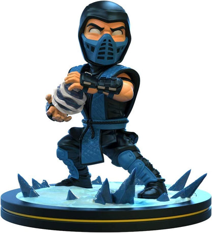 QMx Quantum Mechanix Mortal Kombat Scorpion Sub-Zero  Q-Fig 4 inches Toy Gift Collection Hobby