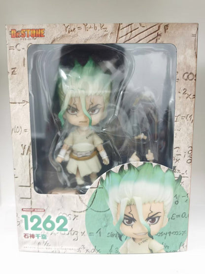 20cm Dr. Stone Anime Figure Ishigami Senkuu Action Figure 1262# Dr.STONE Senkuu Ishigami Figurine Collectible Model Doll Toys