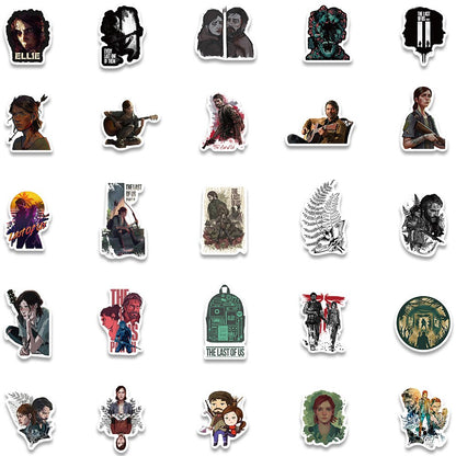 10/50PCS Game The Last of US Cool Stickers for Motorcycle Skateboard Bike Laptop Phone Suitcase Car Gift Sticker