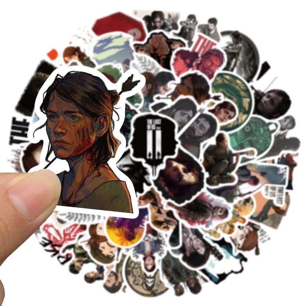 10/50PCS Game The Last of US Cool Stickers for Motorcycle Skateboard Bike Laptop Phone Suitcase Car Gift Sticker