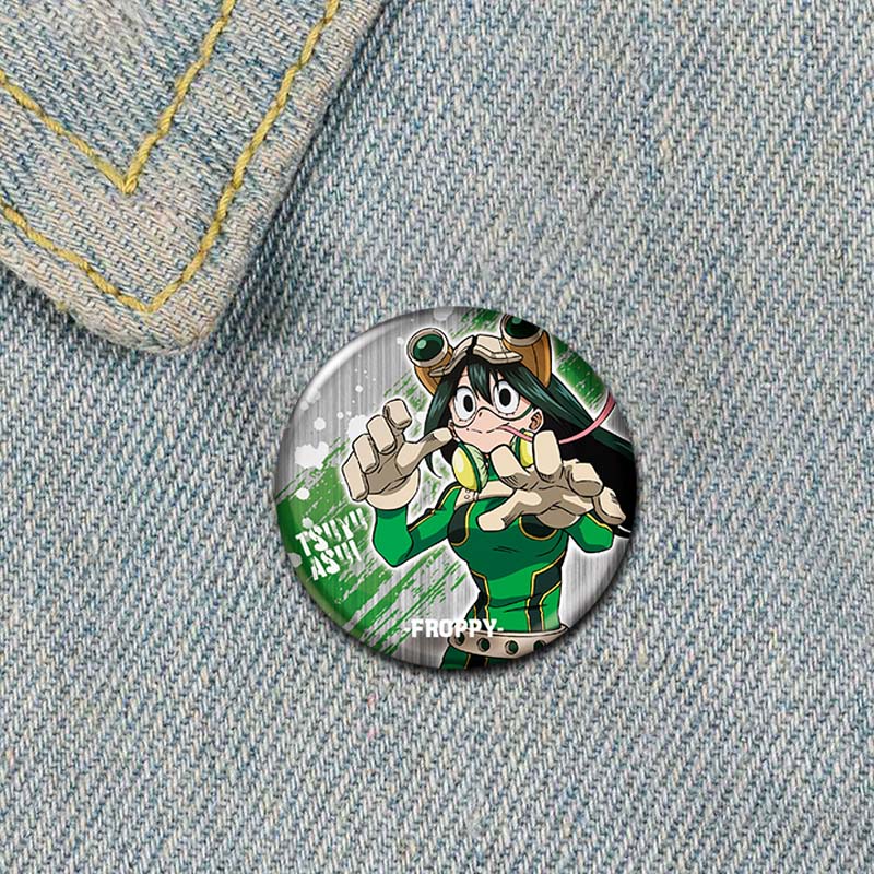 Fashion Jewelry Accessories Anime My Hero Academia Brooch Enamel Pin Cartoon Cosplay Badge for Clothes Backpack Decoration Gifts