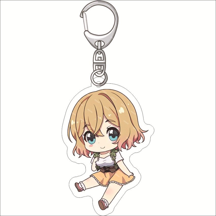 Rent A Girlfriend Keychain Anime Ichinose Chizuru Nanami Mami Sarashina Ruka Sakurasawa Sumi Cute Mold Acrylic Keyrings Jewelry