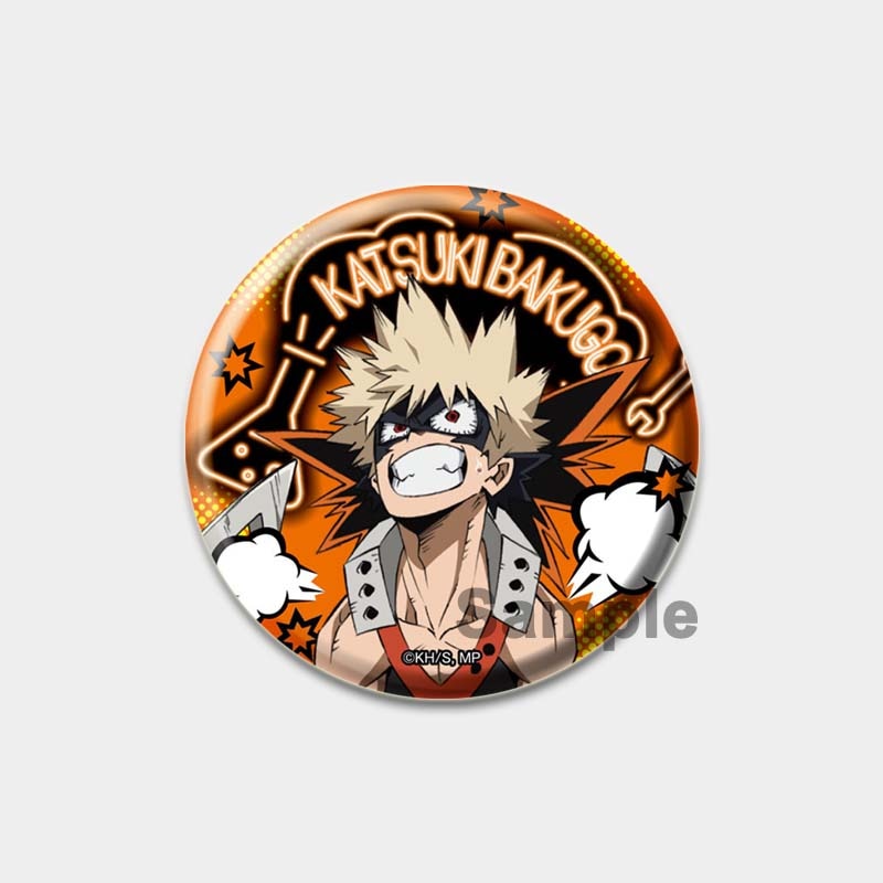 Fashion Jewelry Accessories Anime My Hero Academia Brooch Enamel Pin Cartoon Cosplay Badge for Clothes Backpack Decoration Gifts