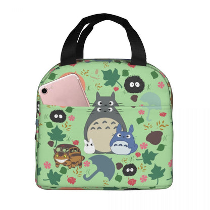 My Neighbor Totoro Lunch Bag Cooler Thermal Insulated Studio Ghibli Anime Hayao Miyazaki Lunch Box for Women Children School