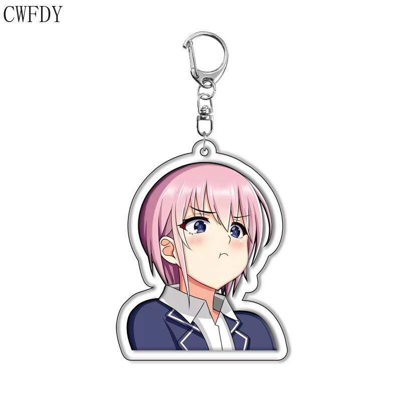 The Quintessential Quintuplets Keychain Anime Figure Nakano Ichika Nino Miku Yotsuba Itsuki Sisters Acrylic Charm Key Chain Gift