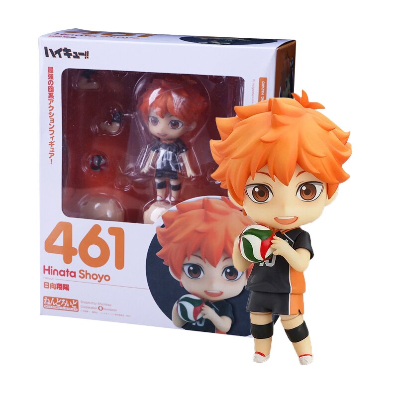 10CM Haikyuu Figure Kuroo Tetsurou PVC Action Figure Hinata Shoyo Tooru 489# 563# 461# 605# Anime Haikyuu Nekoma Model Figurine