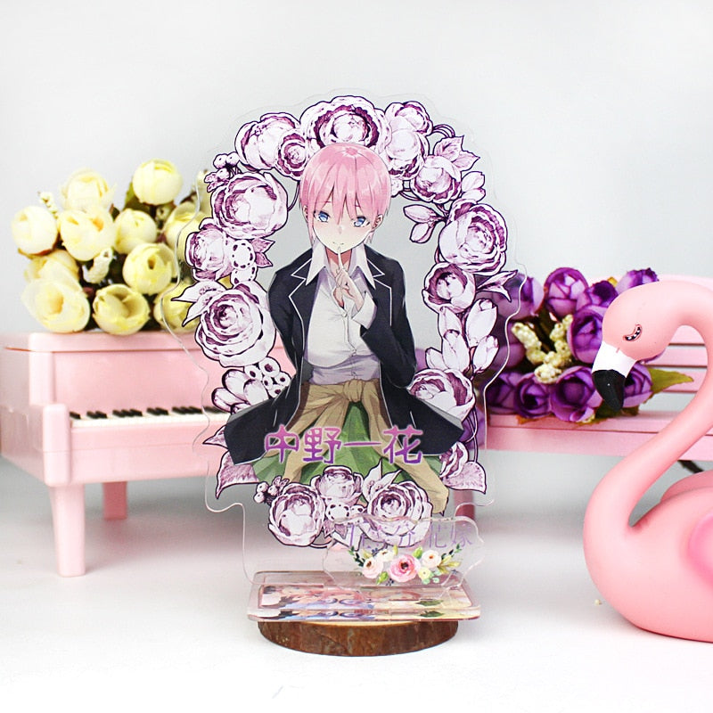 Garland Theme Anime The Quintessential Quintuplets Acrylic Stand Model Plate Nakano Ichika Nino Miku Yotsuba Itsuki Standee Gift