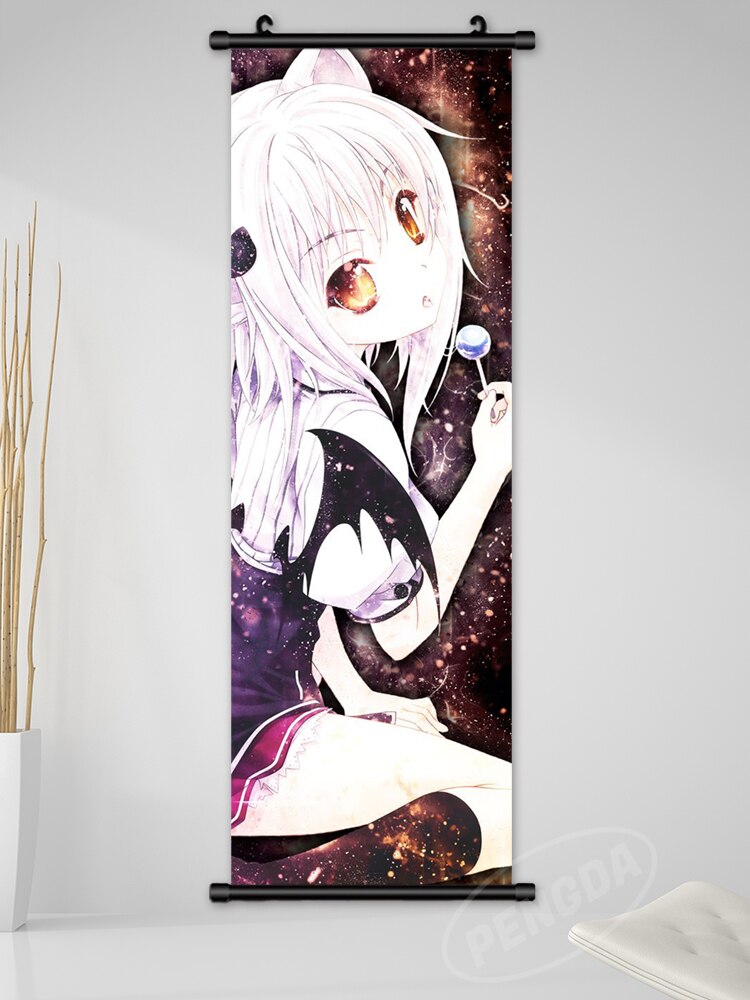 Wall Art Anime Hanging Painting Posters High School DxD Canvas Print Rias Gremory Picture Home Decor Scroll Bedside Background