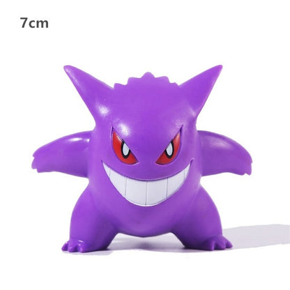 6-10cm Pokemon figures toys Gengar Gastly Arceus Pikachu Charizard Figure Model Pokemon PVC Toy Birthday Gift For Kids