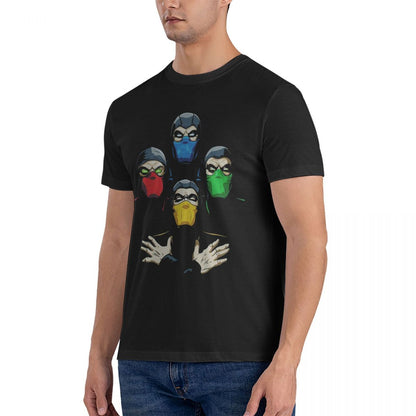 Mortal Kombat The Four Legendary Ninjas Classic T-Shirt black t-shirts for men Men&#39;s t-shirts