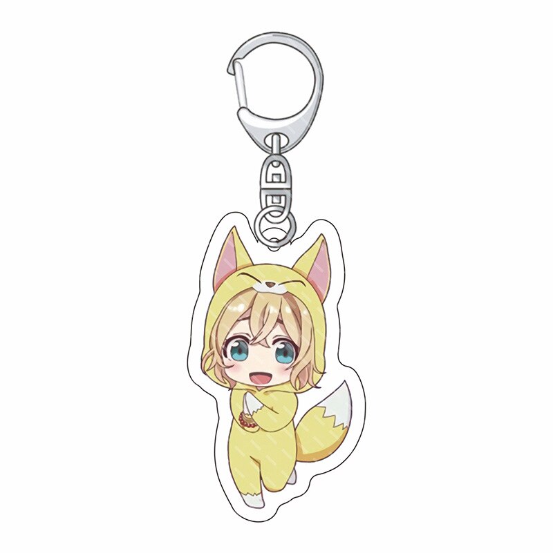 Anime Rent A Girlfriend Kanojo Okarishimasu Charm Keychain Ichinose Chizuru Asami Nanami Sakurasawa Sumi Sarashina Ruka Keyring