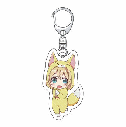 Anime Rent A Girlfriend Kanojo Okarishimasu Charm Keychain Ichinose Chizuru Asami Nanami Sakurasawa Sumi Sarashina Ruka Keyring