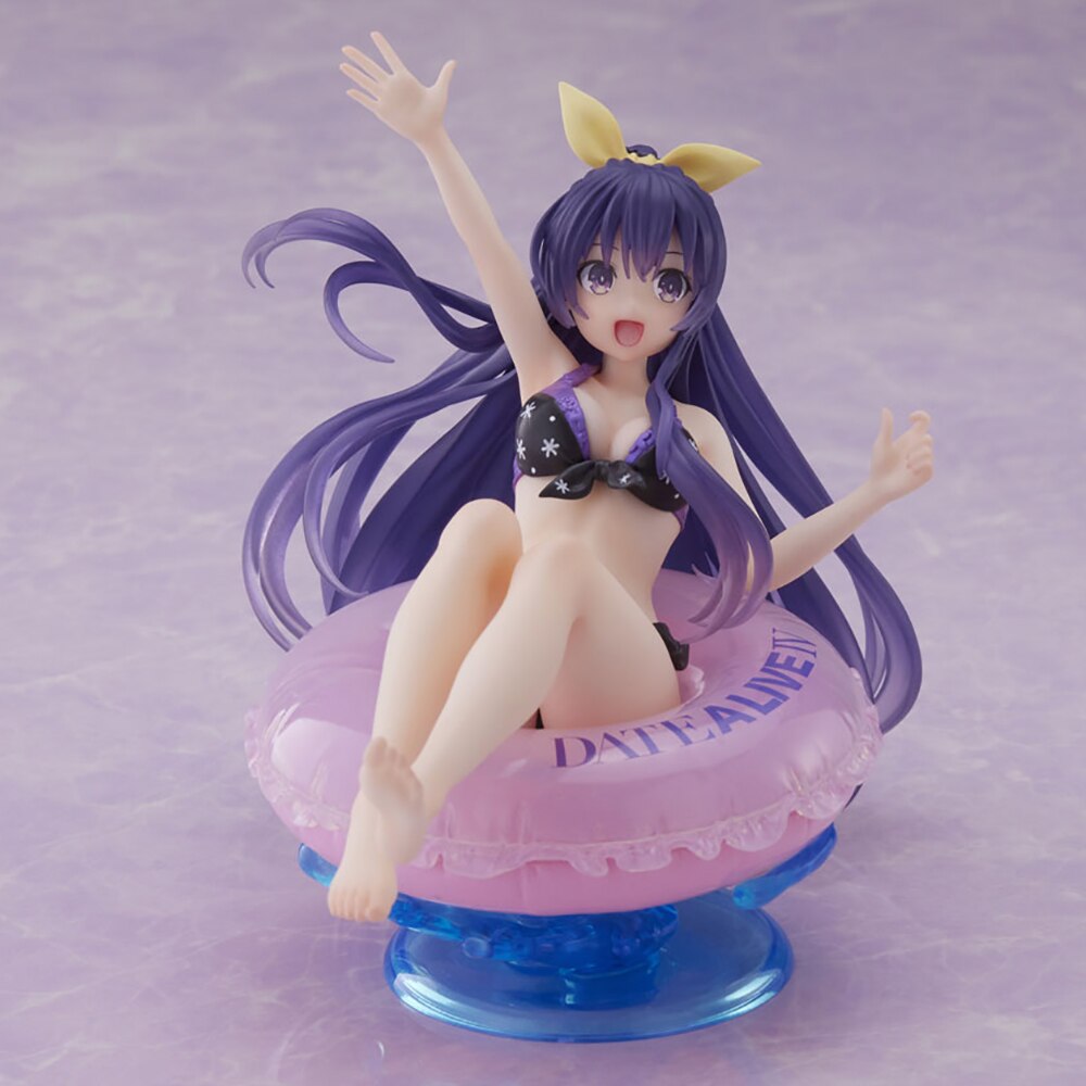 Original Taito Aqua Float Girls AFG Date A Live Iv Yatogami Tohka Swimming Ring Anime Figure Model Toys 18Cm