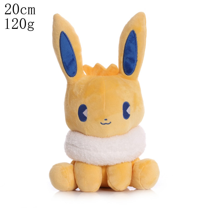 Pokemon Eevee Evolution Peluche Plush Toy Flareon Vaporeon Espeon Umbreon Leafeon Sylveon Pikachu Stuffed Doll Kid Xmas Gift