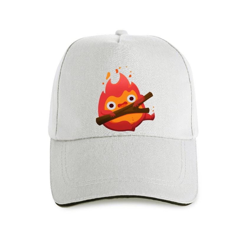 New 2021 The Fire Demon Baseball cap Calcifer Howl Moving Castle Studio Ghibli Men Casual Harajuku Tops Cami