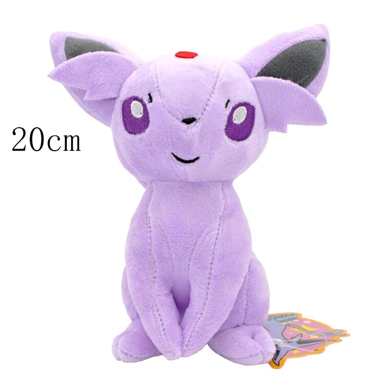 Pokemon Eevee Evolution Peluche Plush Toy Flareon Vaporeon Espeon Umbreon Leafeon Sylveon Pikachu Stuffed Doll Kid Xmas Gift