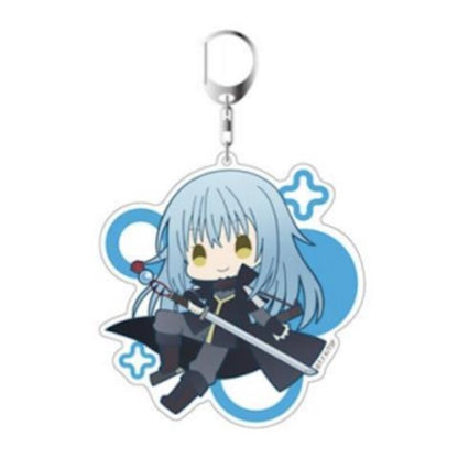 Rimuru Tempest KeyChain Men Anime Key Chain Women Acrylic Pendant Kids Friends Gift That Time I Got Reincarnated As A Slime