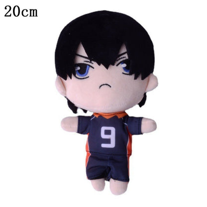 20cm Japanese Anime Haikyuu Plush Toys Oikawa Toru Sun Xiangyang Nishiya Yuu Toshio Kageyama Tsukishima Firefly Kids Xmas Gifts