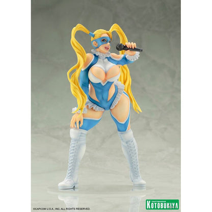 Stock Original Kotobukiya Nanakawa Mika Rainbow Mika BISHOUJO STATUE Street Fighter X Bishoujo Super Street Anime Figure Model