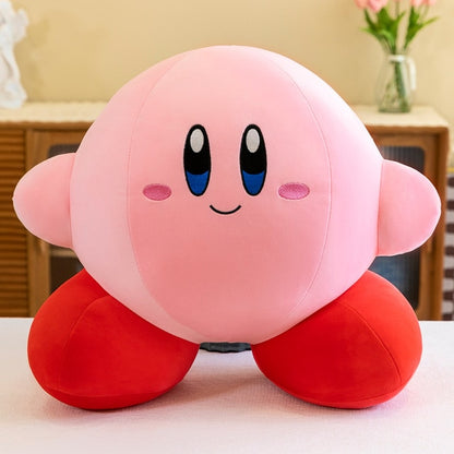 Kirby Anime Star Plush Toys Soft Stuffed Animal Doll Fluffy Pink Plush Doll Pillow Room Decoration Toys For Children&#39;S Gift