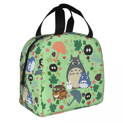 My Neighbor Totoro Lunch Bag Cooler Thermal Insulated Studio Ghibli Anime Hayao Miyazaki Lunch Box for Women Children School