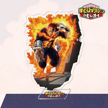 My Hero Academia Anime Figure Todoroki Shoto Acrylic Stands Endeavour Character Model Plate Desk Decor Standing Sign Fans Gifts