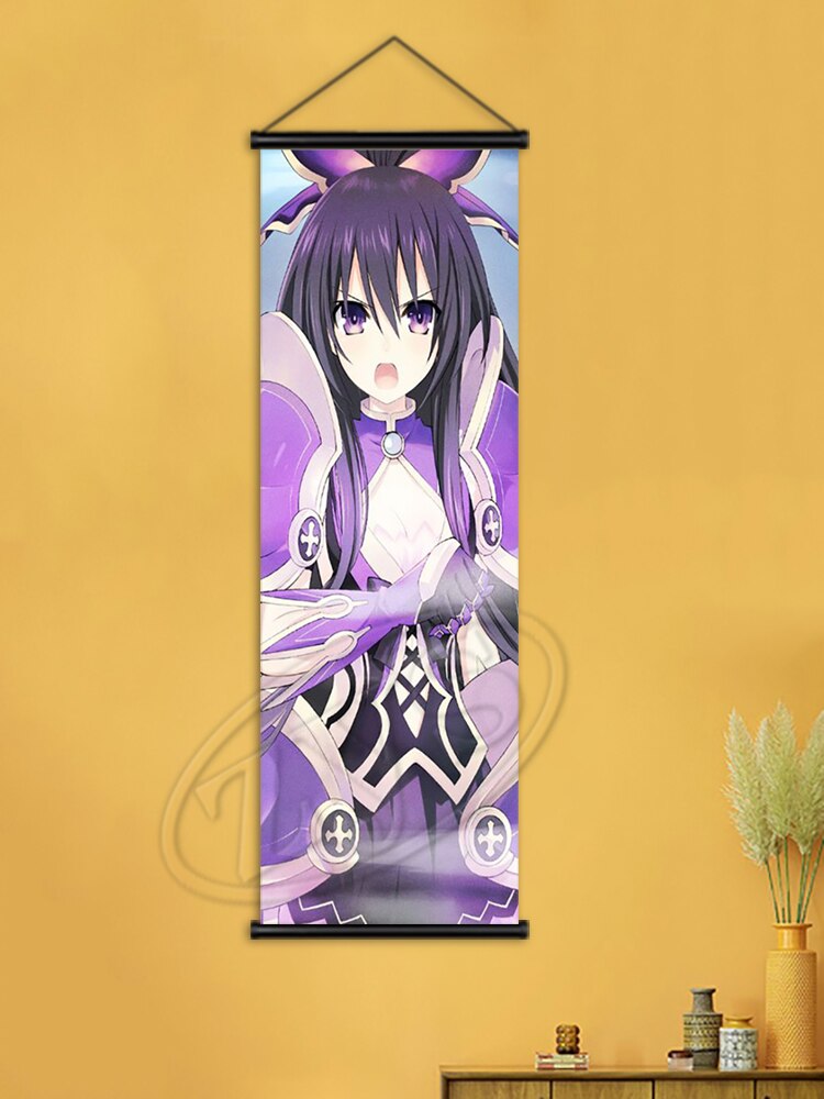 Classic Art Japanese Anime Poster Canvas Date a Live Painting HD Print Wall Home Cudros Hanging Scrolls Mural Bedroom Decoration