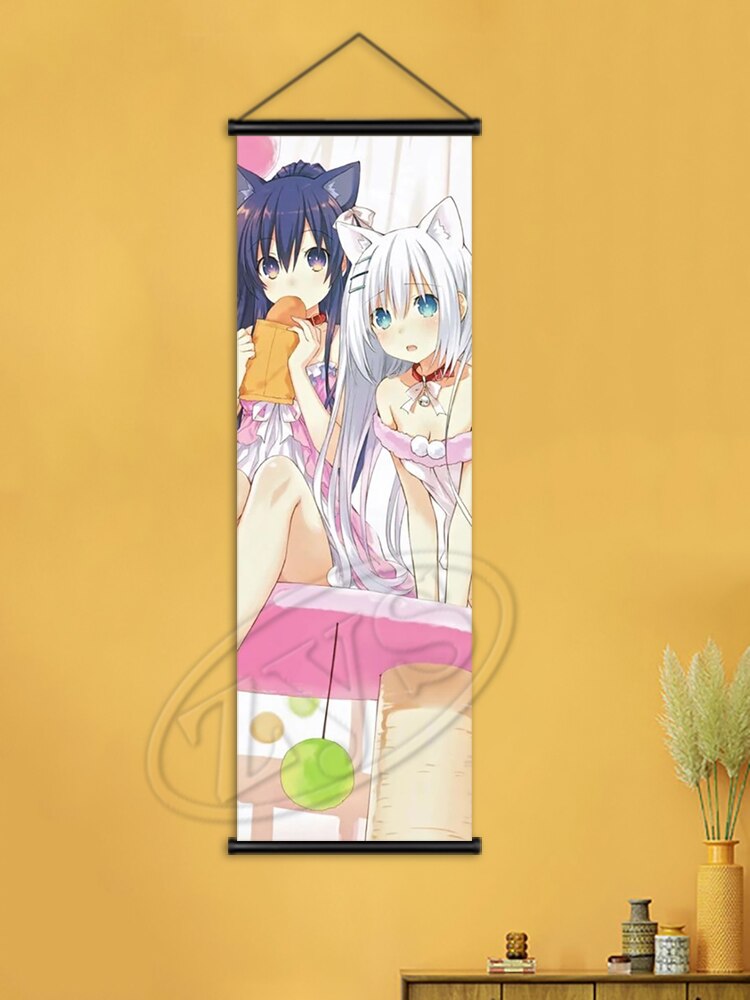 Classic Art Japanese Anime Poster Canvas Date a Live Painting HD Print Wall Home Cudros Hanging Scrolls Mural Bedroom Decoration