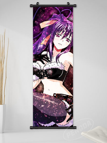 Wall Art Anime Hanging Painting Posters High School DxD Canvas Print Rias Gremory Picture Home Decor Scroll Bedside Background