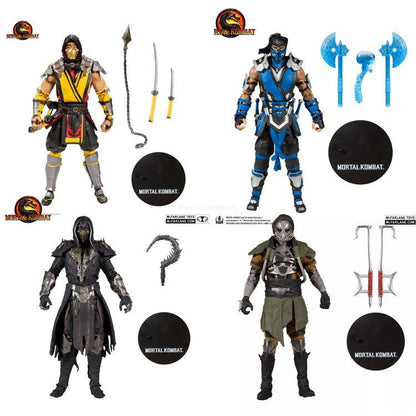 7inch Pvc Original Mcfarland Anime Figurine Scorpion Zero Kabal Mortal Kombat Action Figure Collect Model Kid Toy Gift