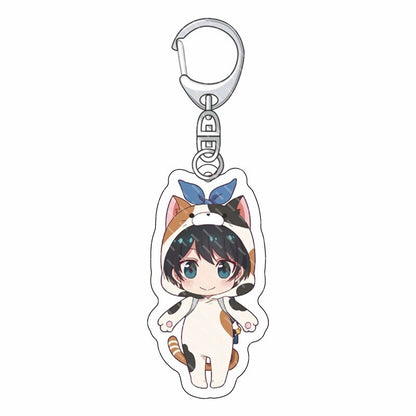 Anime Rent A Girlfriend Kanojo Okarishimasu Charm Keychain Ichinose Chizuru Asami Nanami Sakurasawa Sumi Sarashina Ruka Keyring