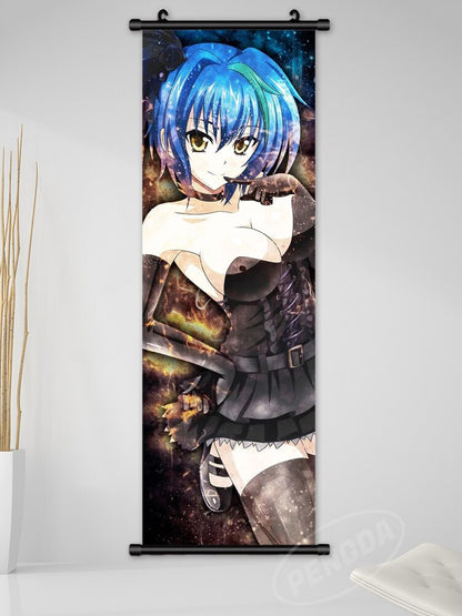 Wall Art Anime Hanging Painting Posters High School DxD Canvas Print Rias Gremory Picture Home Decor Scroll Bedside Background